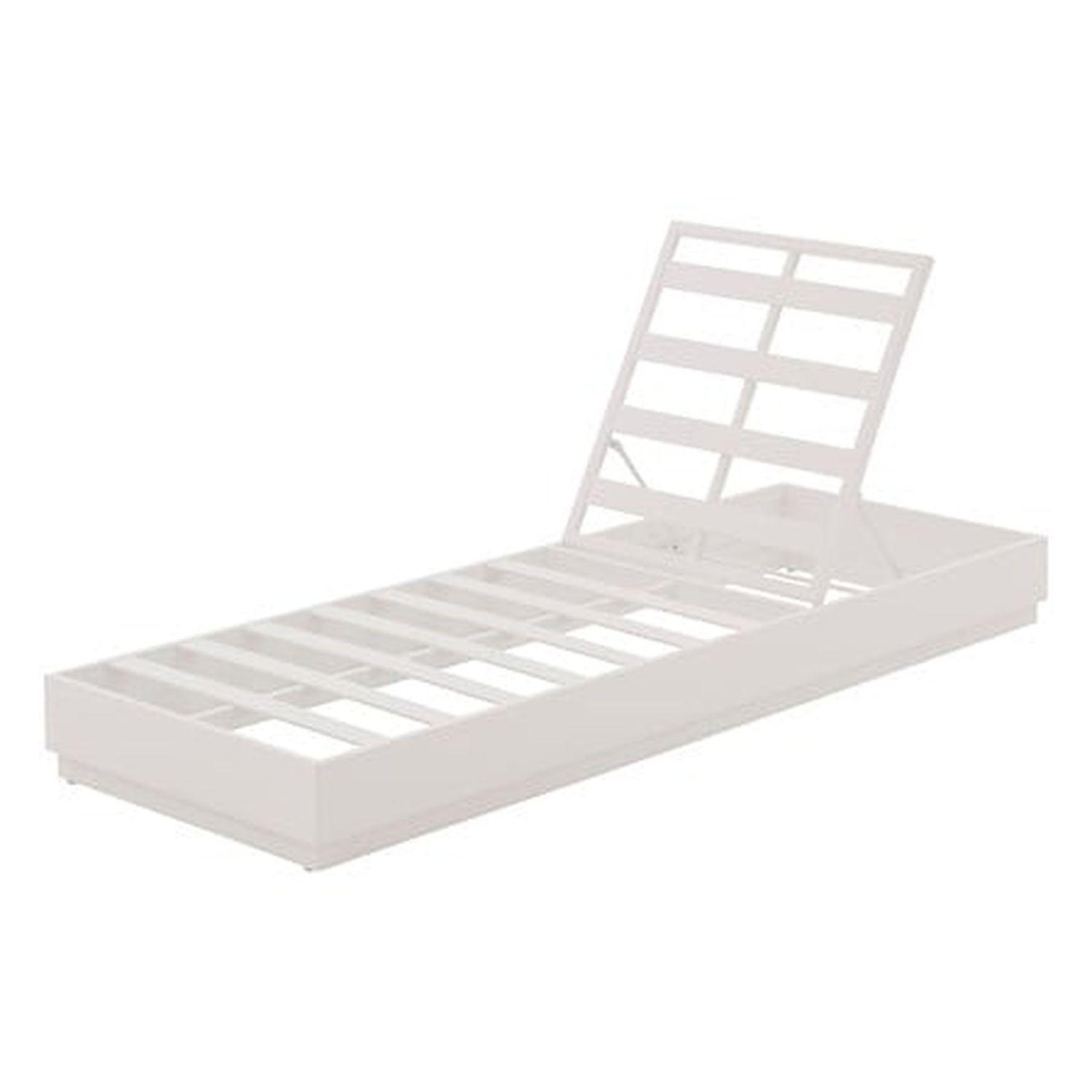 Voir la diapositive 5 : HESPERIDE Lit de piscine en aluminium et acier allure