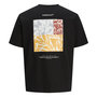 Voir la diapositive 5 : Jack & Jones T-Shirt Noir/Jaune Homme Jack & Jones Back