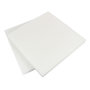 Voir la diapositive 1 : Paris Prix Lot de 2 Galettes de Chaise  Mousse  40x40cm Blanc