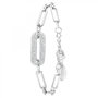 Voir la diapositive 1 : SC CRYSTAL Bracelet en acier inoxydable SC Crystal en Acier Rhodié argenté