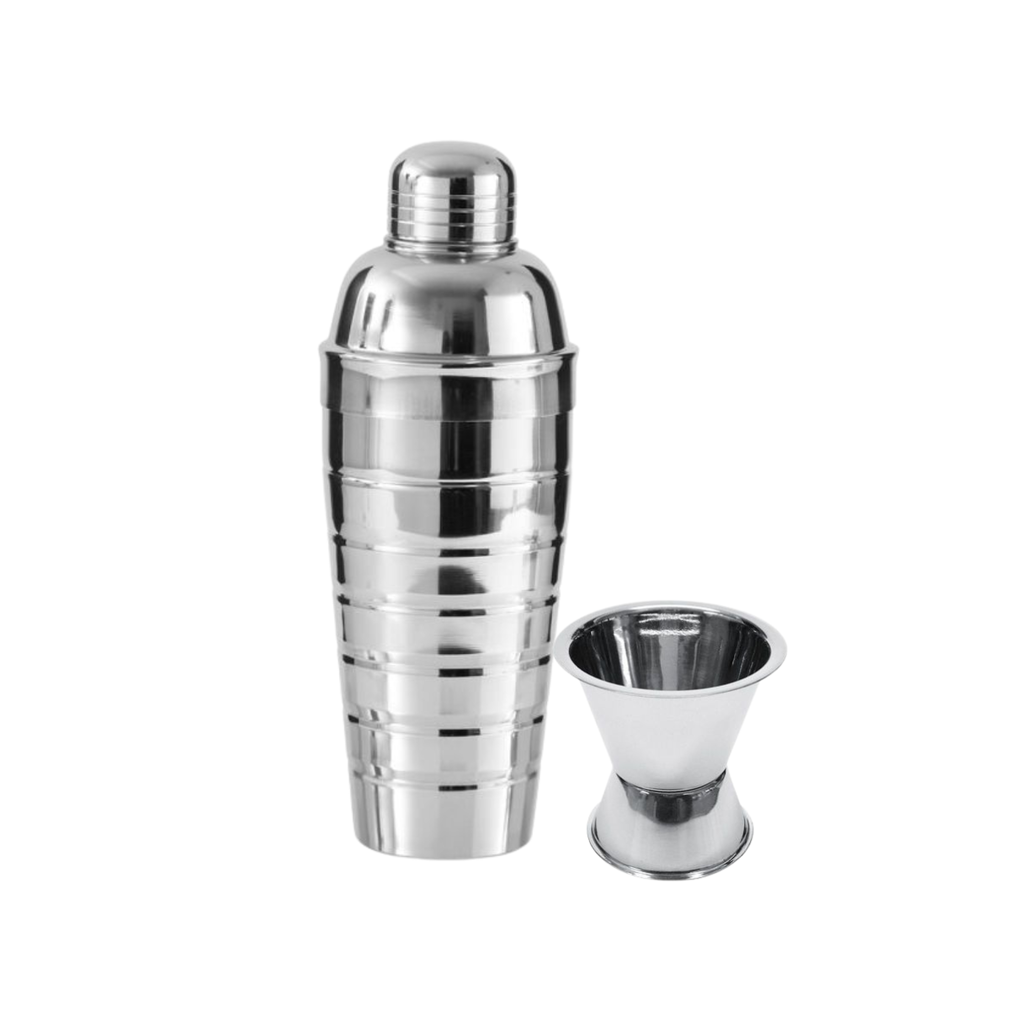 Voir la diapositive 1 : Fackelmann Duo cocktails avec shaker et doseur à alcool inox fackelmann bar concept