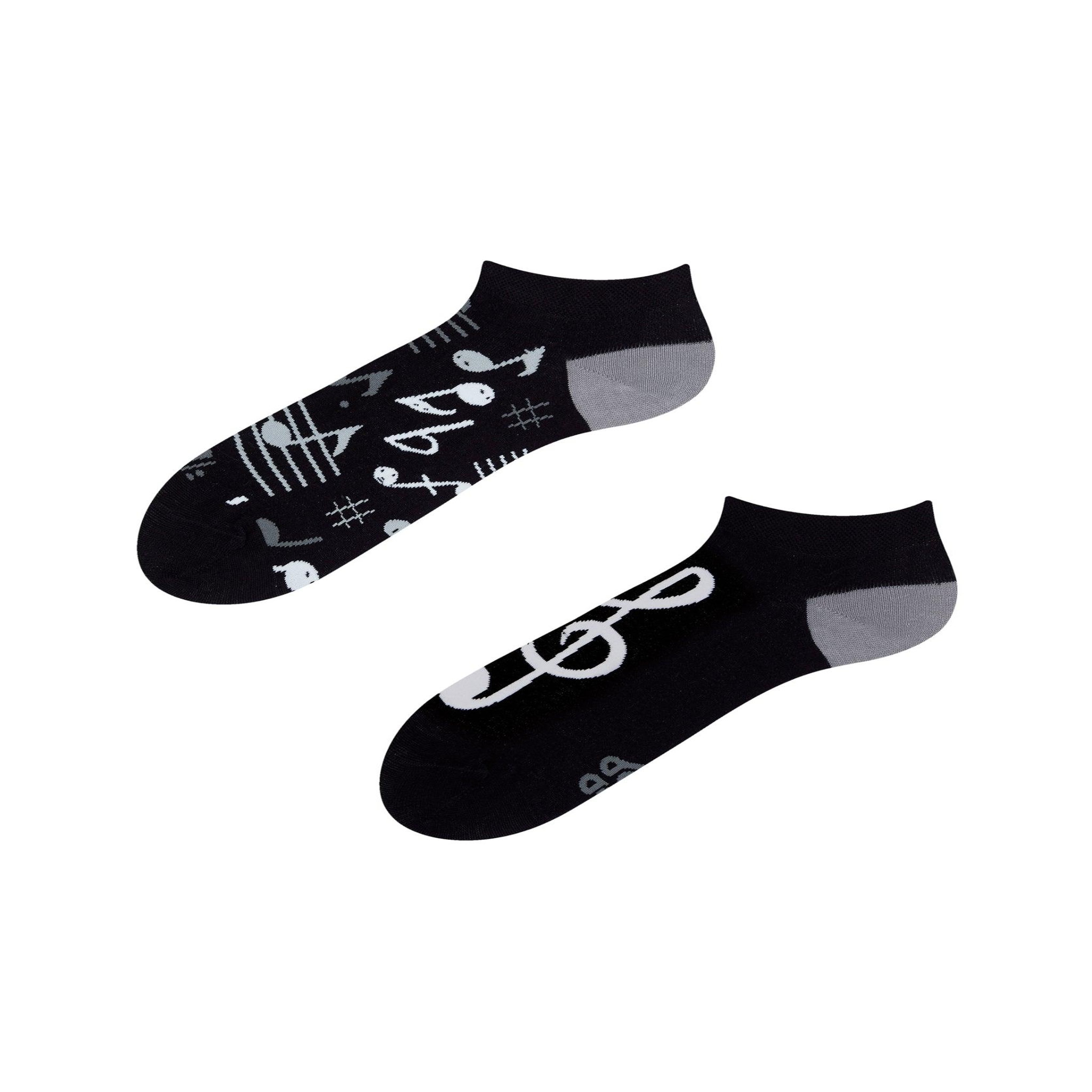 DEDOLES Socquettes dedoles musique. Coloris disponibles : Noir