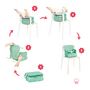 Voir la diapositive 3 : REHAUSSEUR DE CHAISE NOMADE 2 EN 1 