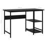 Voir la diapositive 6 : VIDAXL Bureau d'ordinateur Noir 105x55x72 cm MDF et metal