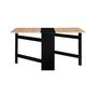 Voir la diapositive 2 : Table console extensible avec rangements L150 cm JESSIE