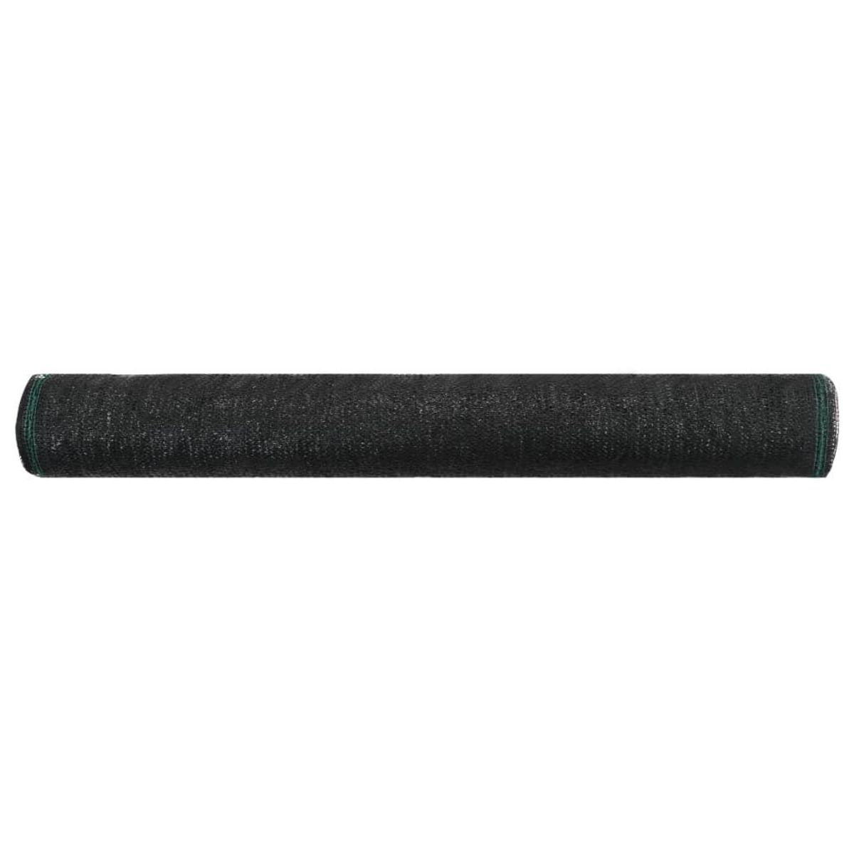 VIDAXL Cloture de tennis PEHD 1 x 50 m Noir