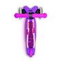 Voir la diapositive 3 : Micro Trottinette Mini  Deluxe Glow LED Plus Rose