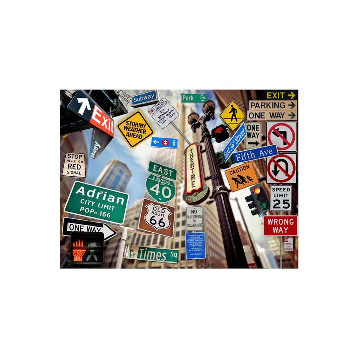 Paris Prix Papier Peint  New York Signposts