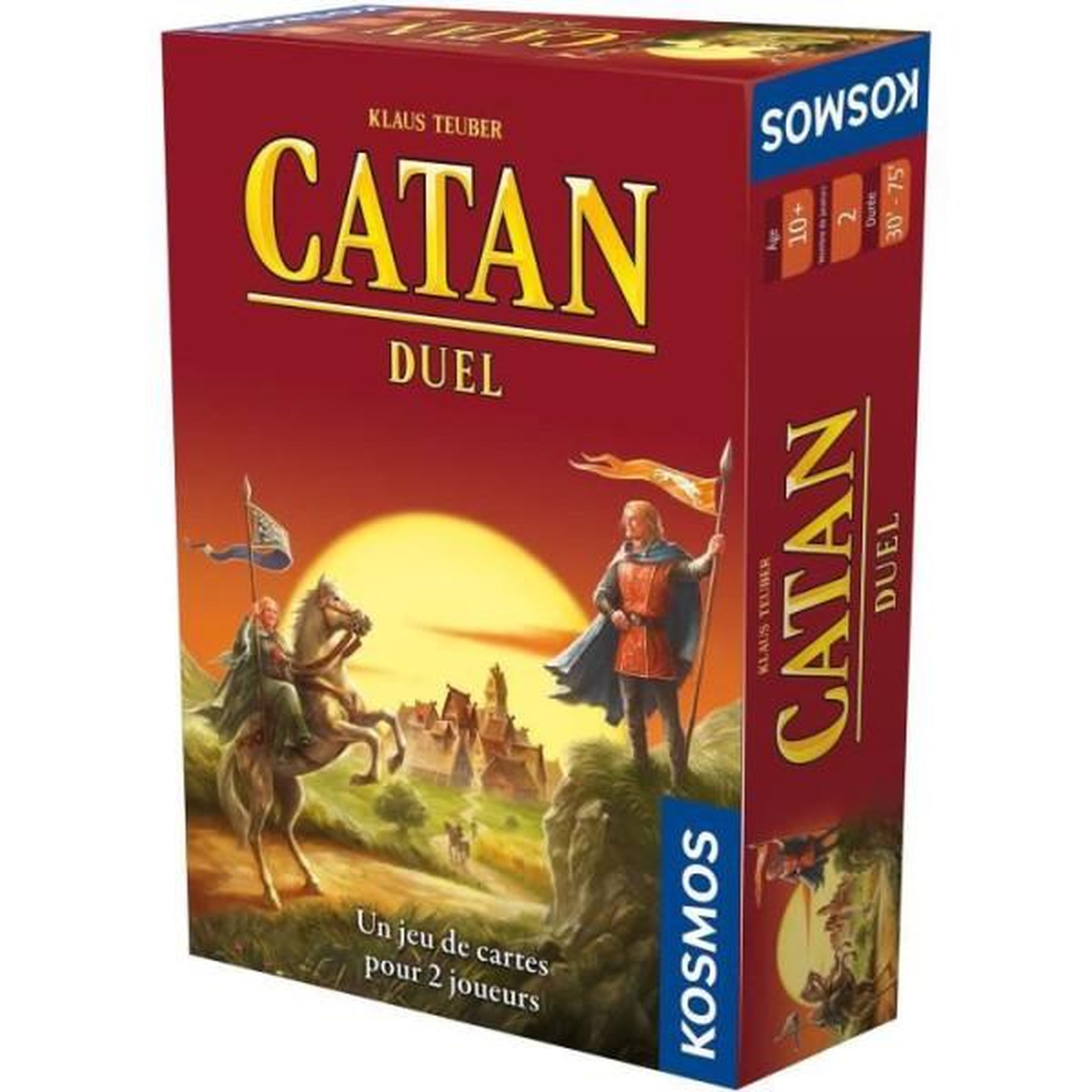 Voir la diapositive 2 : Asmodee Jeu de société - asmodee - catan duel - a partir de 10 ans - 2 joueurs - 30 a 75 minutes