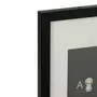 Paris Prix Toile Déco  Alphabet Astronaute  40x60cm Noir