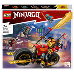 LEGO Ninjago 71783 La moto du robot de Kai Évolution, Jeu de Ninja Évolutif, Figurine Robot et 2 Minifigurines Roi squelette
