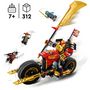 Voir la diapositive 4 : LEGO Ninjago 71783 La moto du robot de Kai Évolution, Jeu de Ninja Évolutif, Figurine Robot et 2 Minifigurines Roi squelette