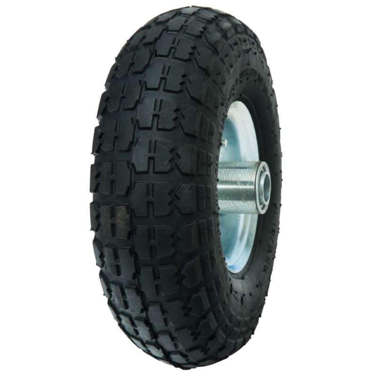  Roue gonflable axe déporté 260x85mm Alésage 20mm