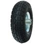 Voir la diapositive 4 :  Roue gonflable axe déporté 260x85mm Alésage 20mm