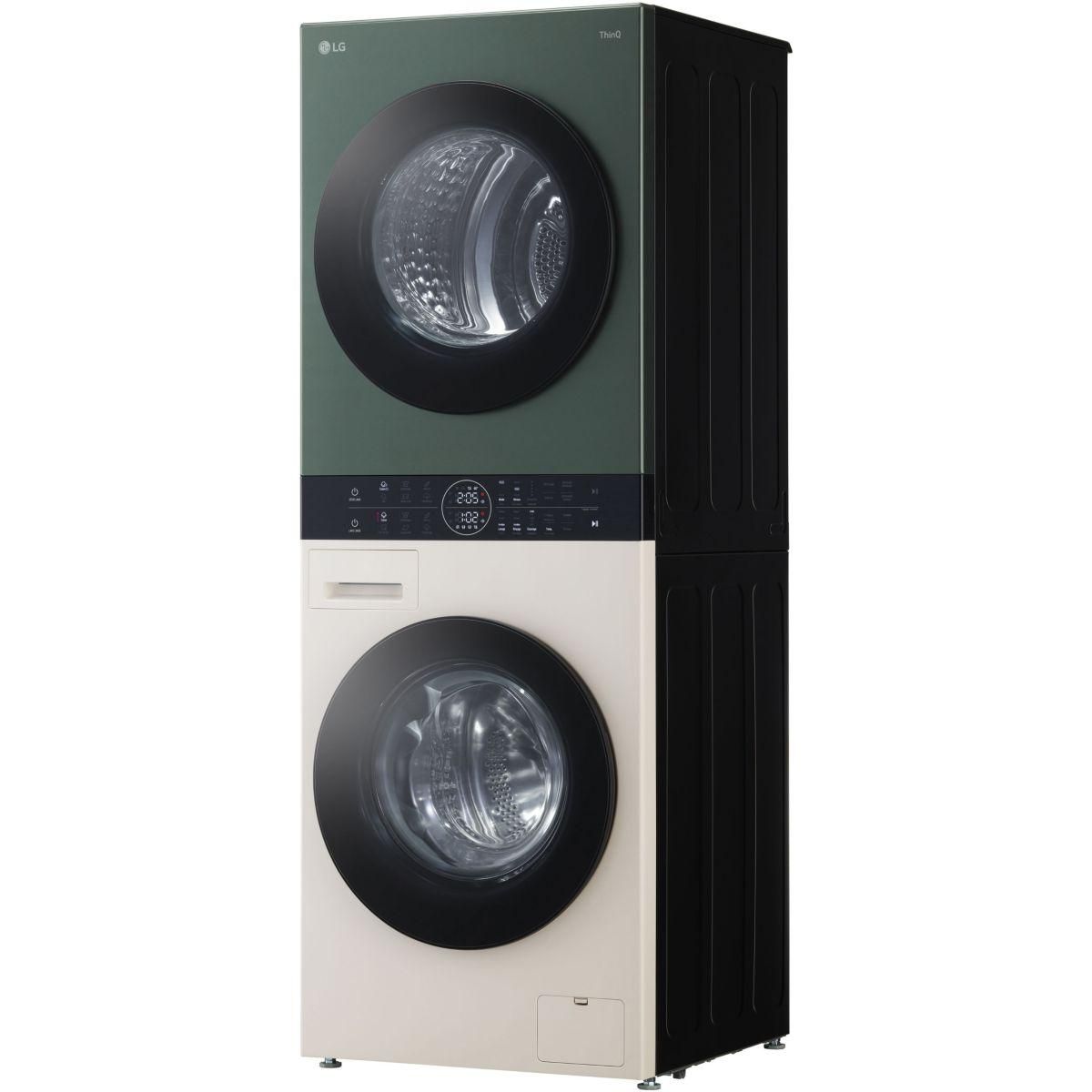 LG Lave linge séchant hublot F214WT8GRBE Washtower