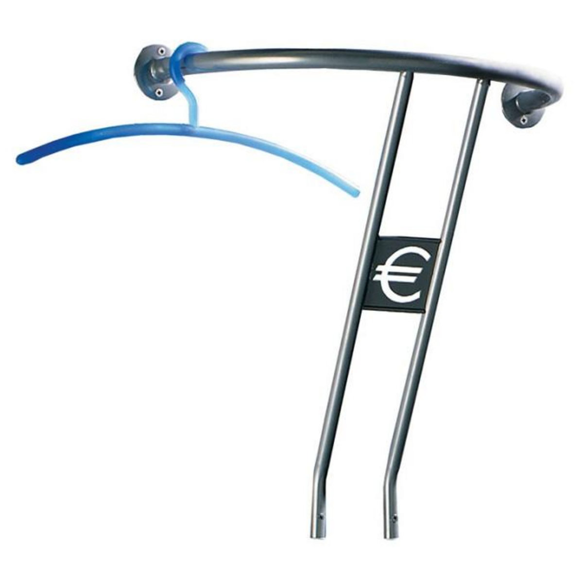 Paris Prix Patère Murale Design  Coude  60cm Argent