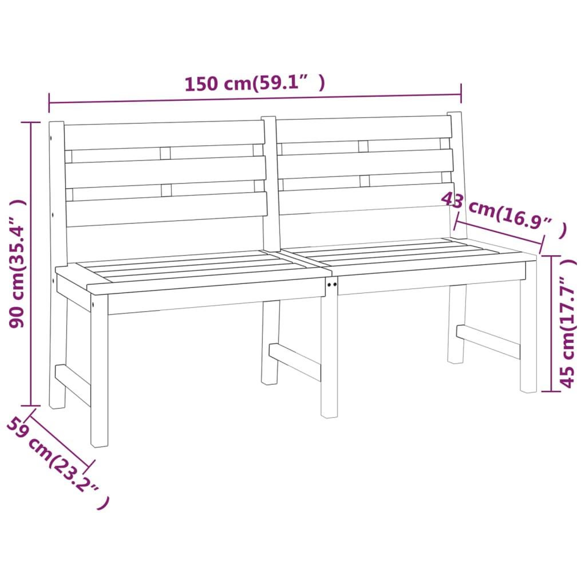 Voir la diapositive 6 : VIDAXL Ensemble a manger de jardin 3 pcs Bois de teck massi