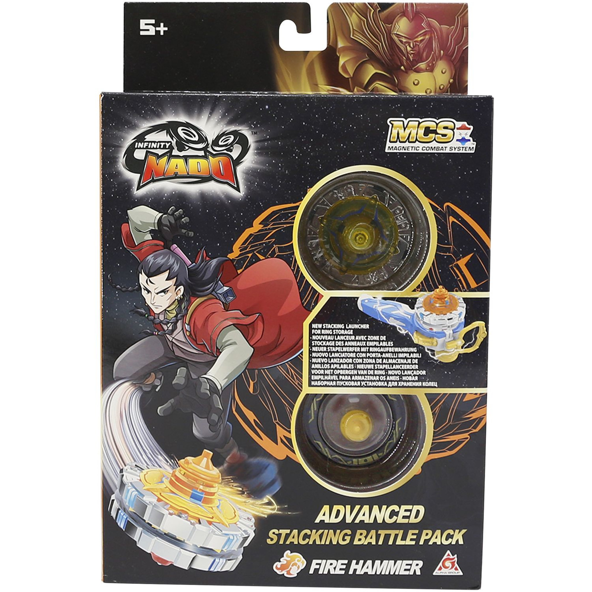 Voir la diapositive 6 : Auldey Toupies Nado Empilables