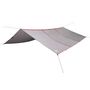 Voir la diapositive 2 : VIDAXL Bache de camping gris et orange 420x440 cm impermeable
