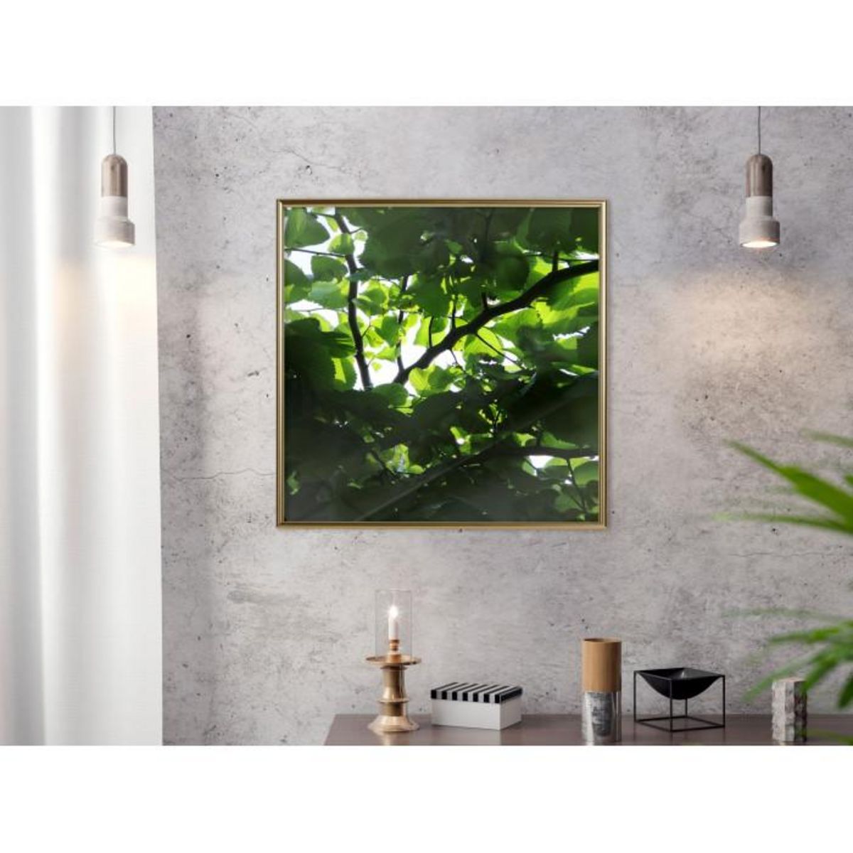 Paris Prix Affiche Murale Encadrée  Under Cover of Leaves