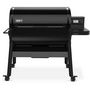 Voir la diapositive 2 : Weber Barbecue pellet Smokefire EPX6 black sur chariot, grille haute 91x25 cm, grille basse 91x45 cm