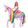 Voir la diapositive 2 : BARBIE Barbie et sa licorne lumières magiques - Barbie