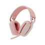 Voir la diapositive 1 : Logitech Logitech - Casque d'écoute léger sans fil avec Micro anti-bruit de fond - Zone Vibe 100 - Rose