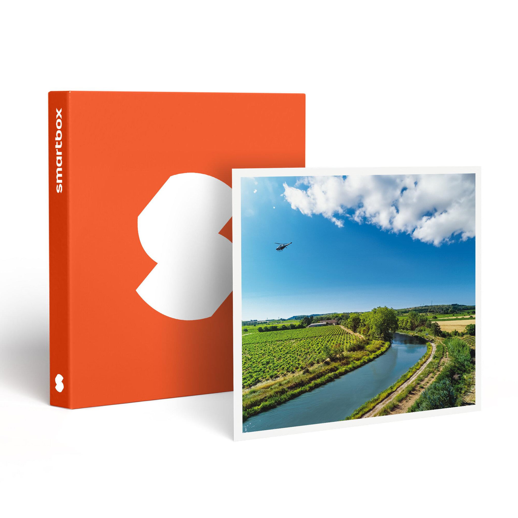 Smartbox Vol en hélicoptère de 20 min pour 2 au-dessus de Toulouse et ses environs - Coffret Cadeau Sport & Aventure