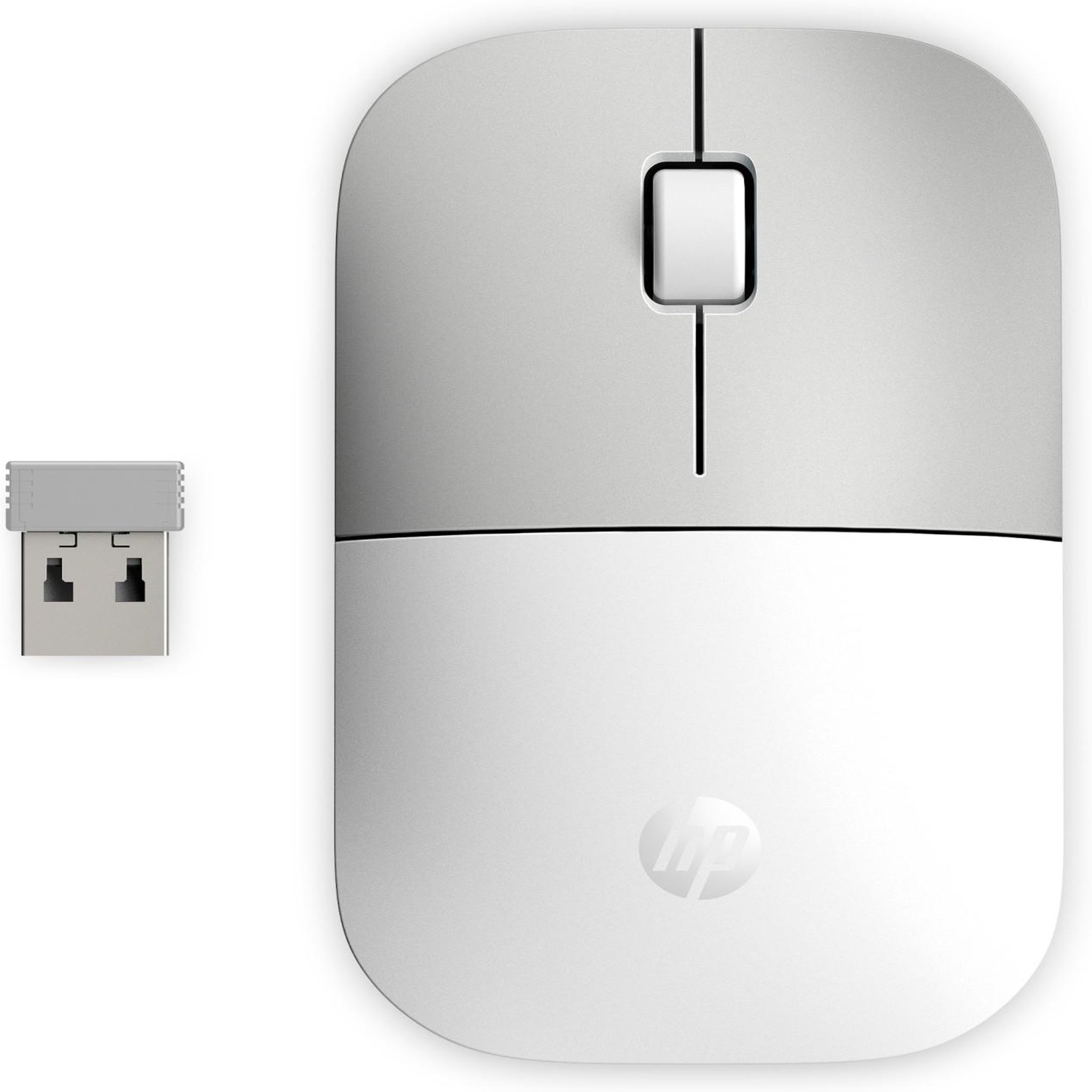 Voir la diapositive 2 : HP Hp z3700 ceramic white wireless mouse souris rf sans fil optique 1200 dpi