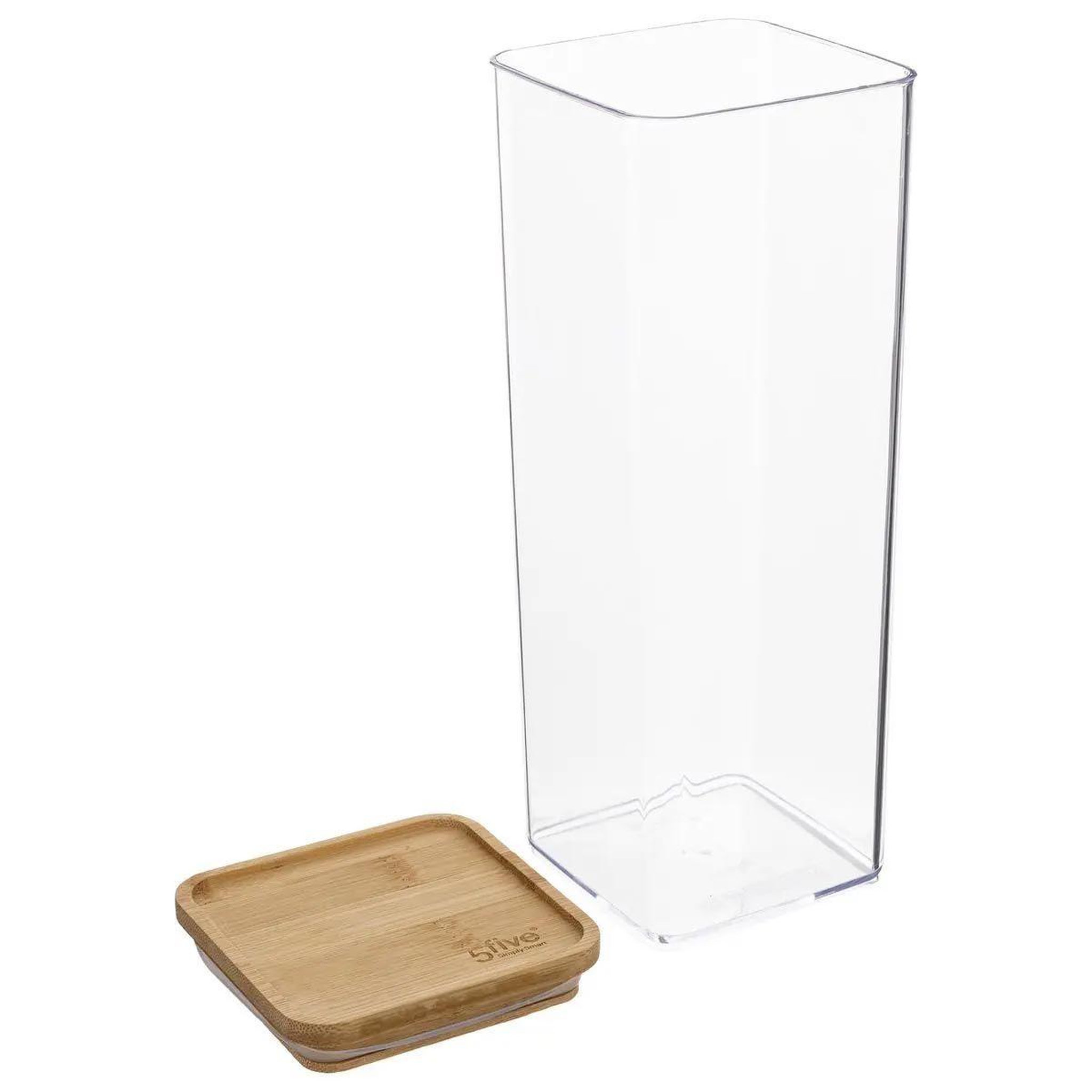 Voir la diapositive 2 : FIVE Boîte de Conservation Carrée  Eske  2L Naturel