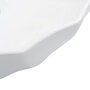 Voir la diapositive 5 : VIDAXL Lavabo 46x17 cm Ceramique Blanc