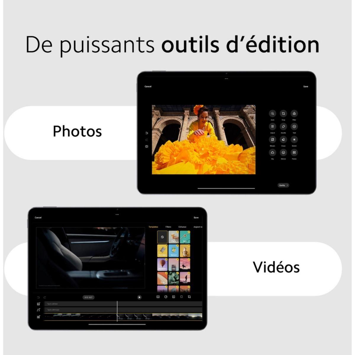 XIAOMI Tablette Pad 6S Pro Graphite Gris 256Go