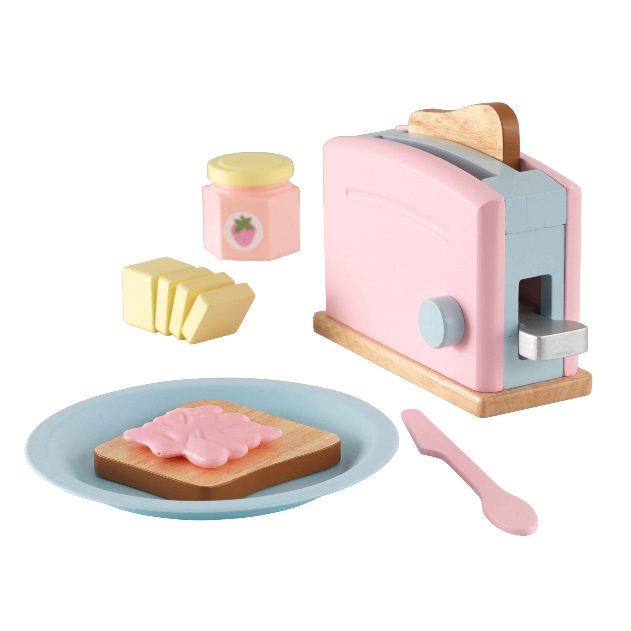 Voir la diapositive 1 : Kidkraft Set grille pain pastel