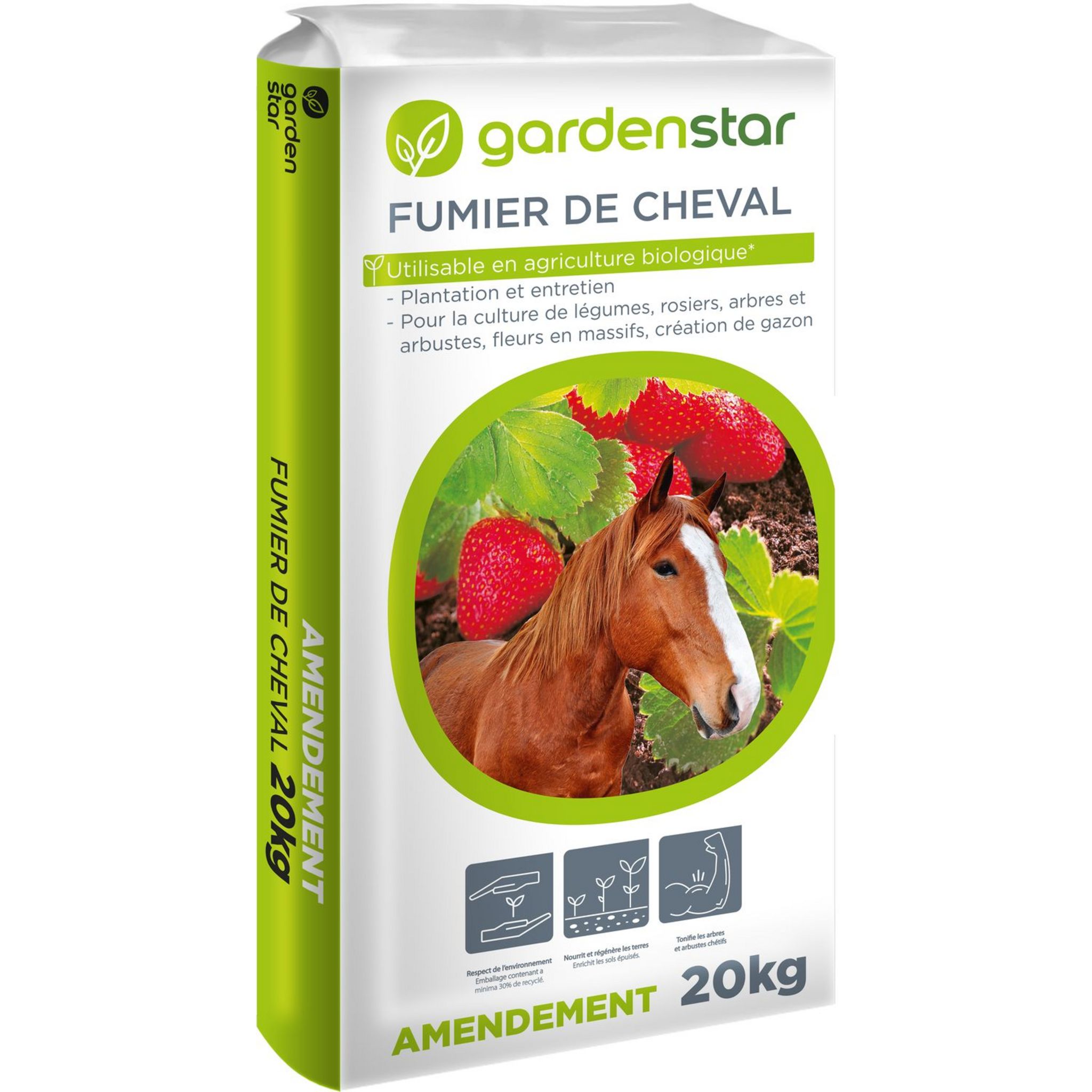 GARDENSTAR Fumier de cheval UAB - 20Kg