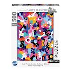 Nathan Nathan - Puzzle 500p - Amour carte blanche