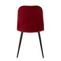 Voir la diapositive 4 : Paris Prix Chaise Design  Claire  87cm Bordeaux
