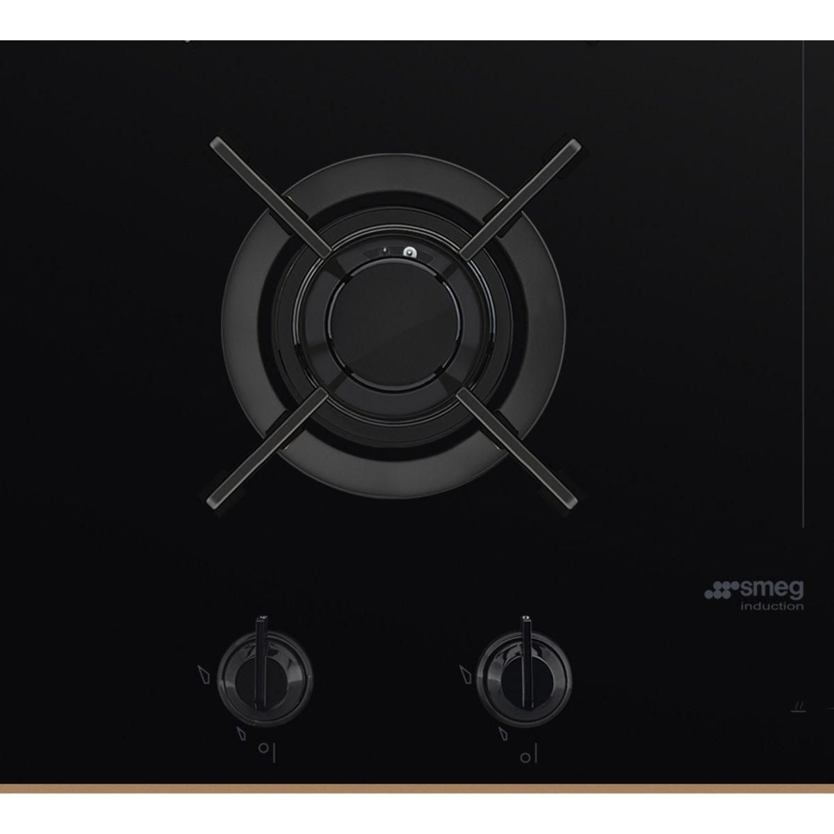 SMEG Plaque mixte induction gaz PM6643R