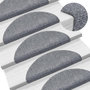 Voir la diapositive 1 : VIDAXL Tapis autoadhesifs de marches 10 pcs Gris clair 56x17x3 cm