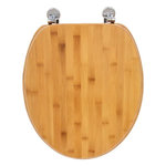 FIVE Abattant WC Design  Bambou  37x45cm Naturel