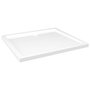 Voir la diapositive 2 : VIDAXL Receveur de douche rectangulaire ABS Blanc 80x90 cm