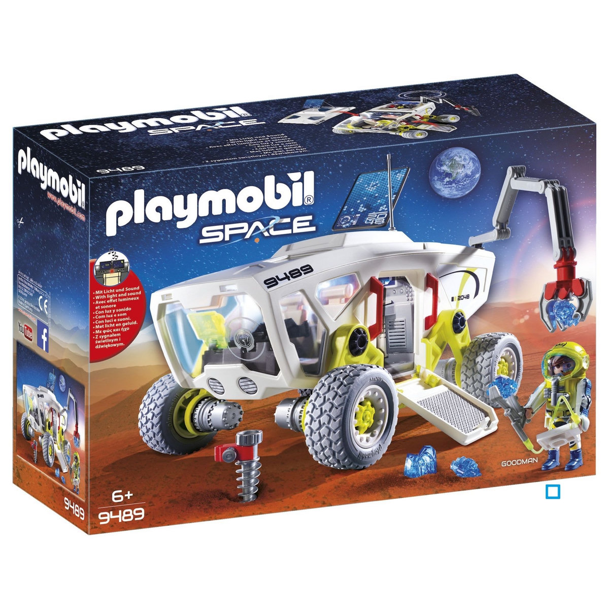 PLAYMOBIL 9489 - Space - Véhicule de reconnaissance spatiale