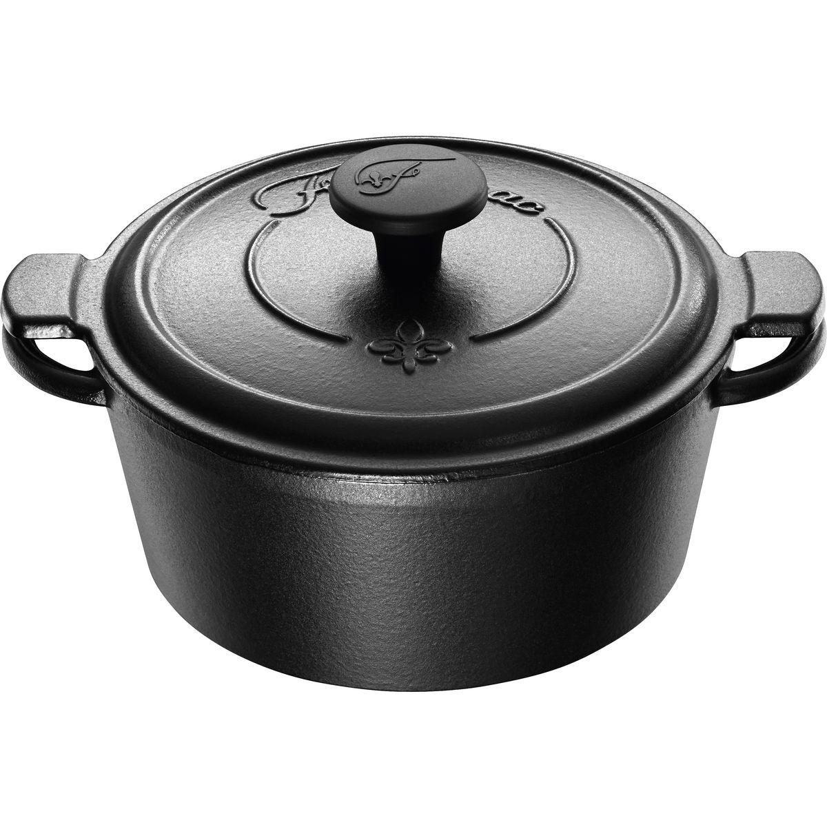 FONTIGNAC Cocotte ronde 24 cm Noir