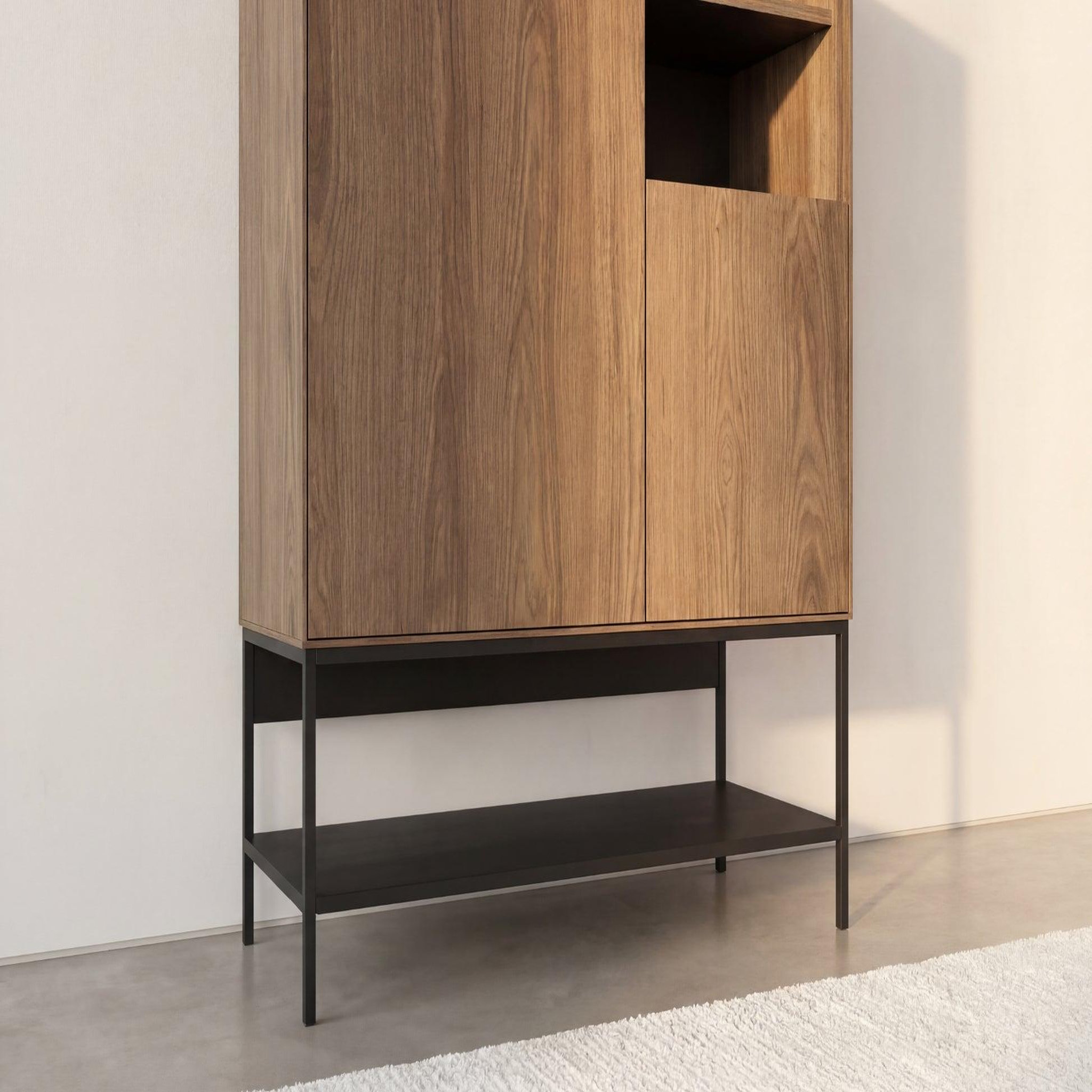 Voir la diapositive 3 : CASANOVA PARIS Tia - commode 90cm en mélamine chêne clair