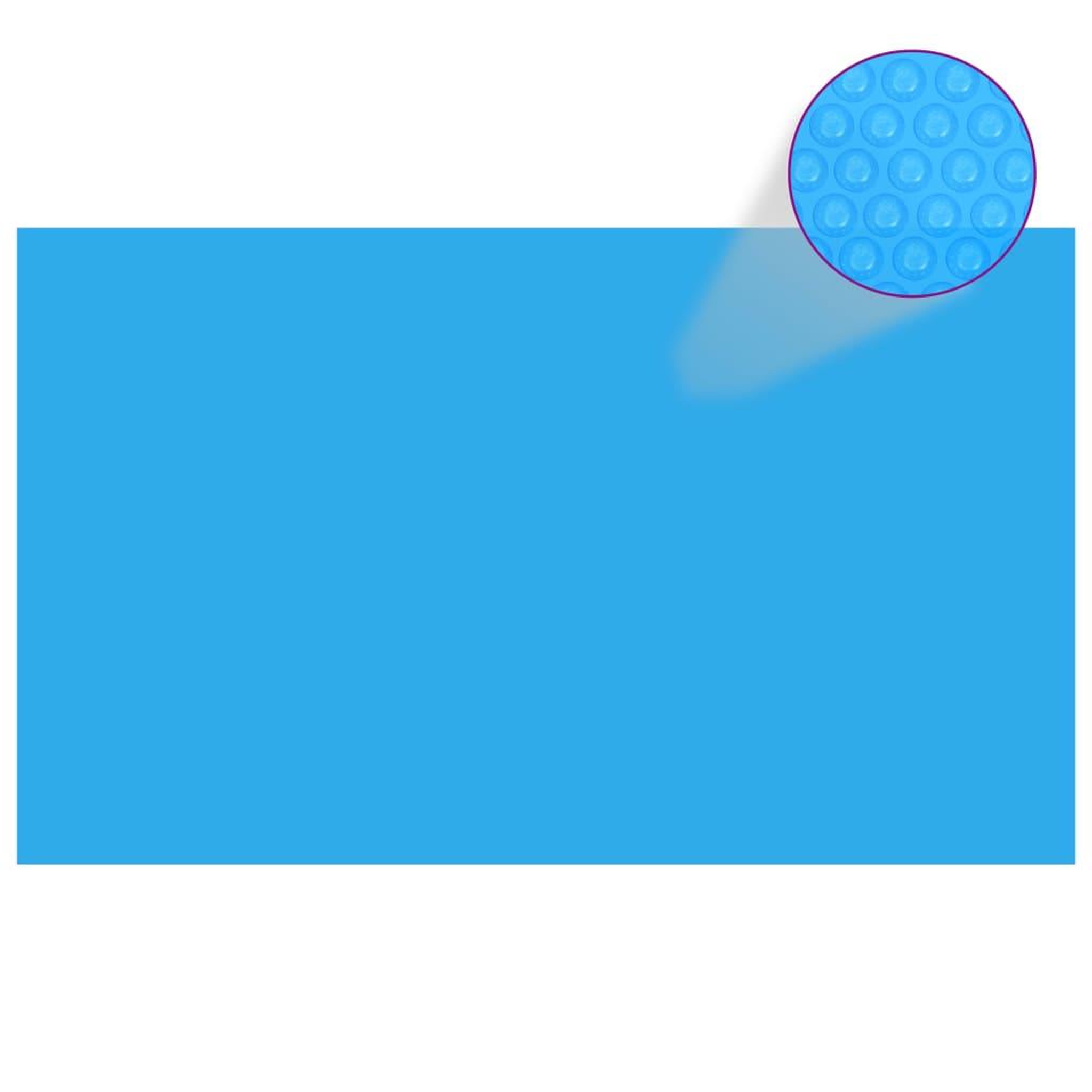 Voir la diapositive 1 : VIDAXL Couverture de piscine rectangulaire 1000x600 cm PE Bleu