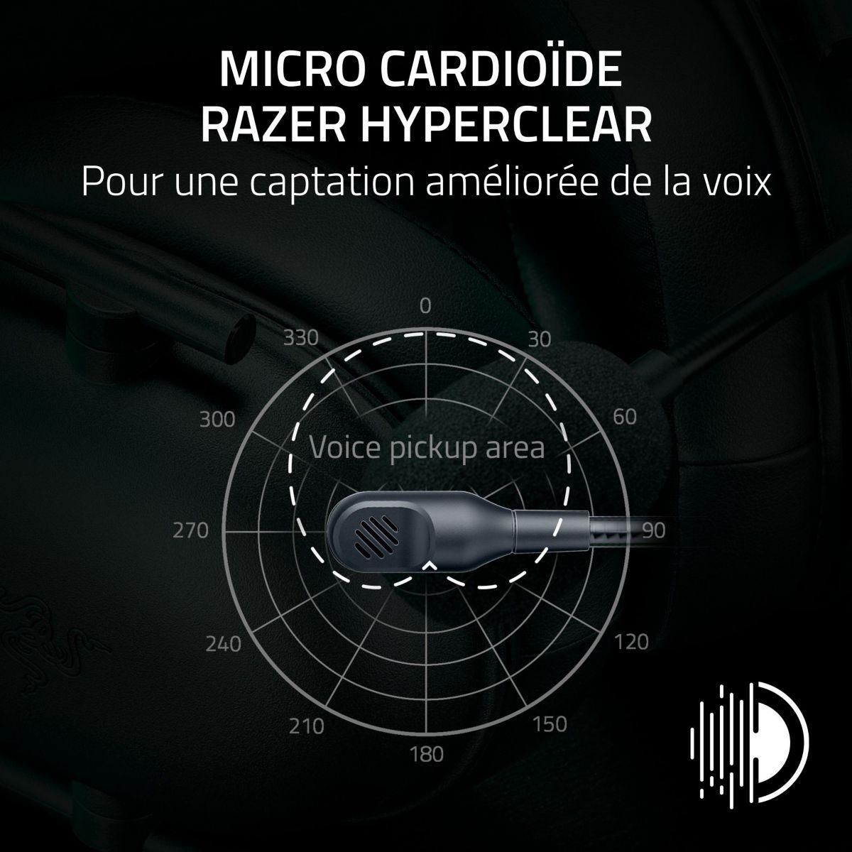 Razer Casque gamer BlackShark V2 X Xbox Quartz