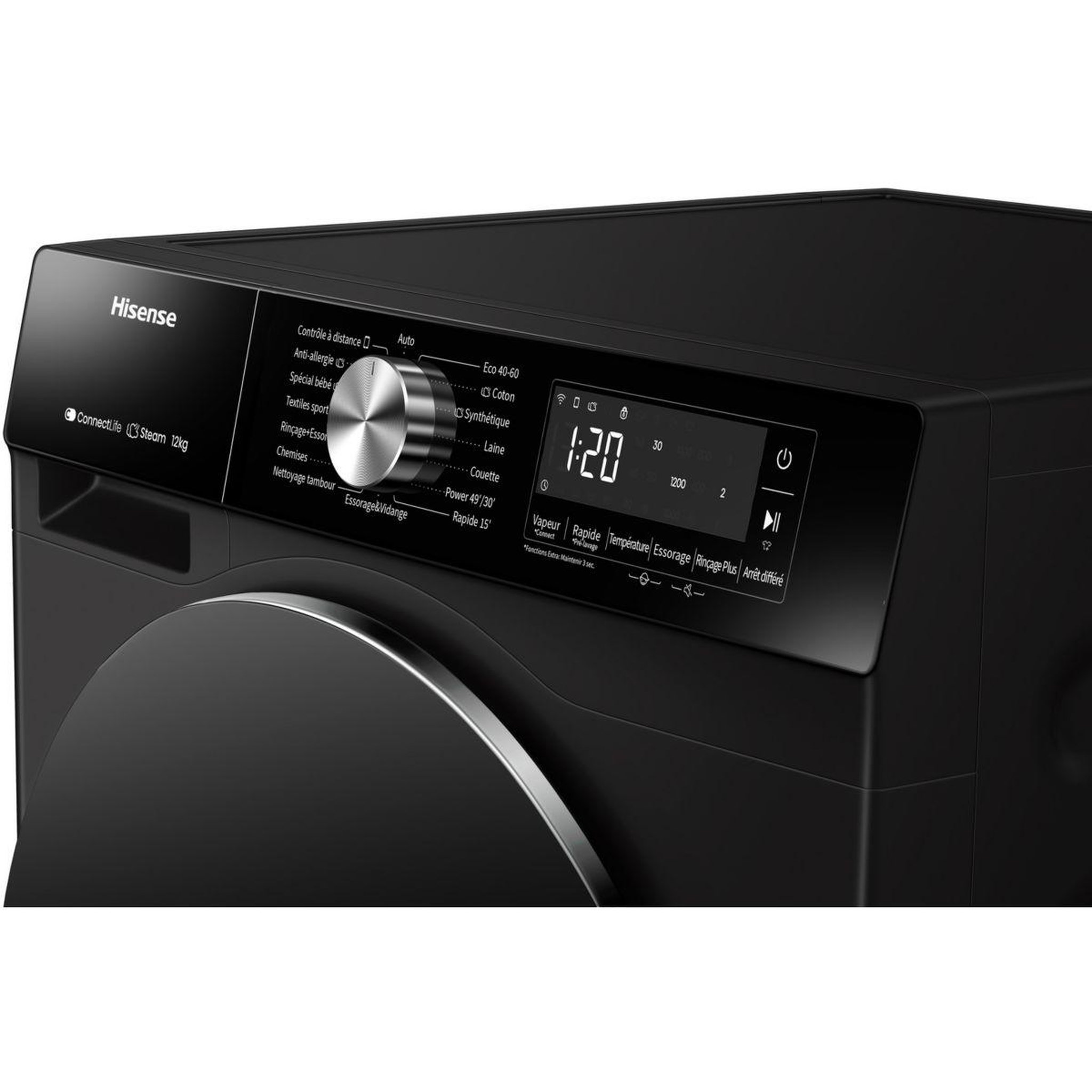 Voir la diapositive 5 : Hisense Lave linge hublot wf3s1243bb2