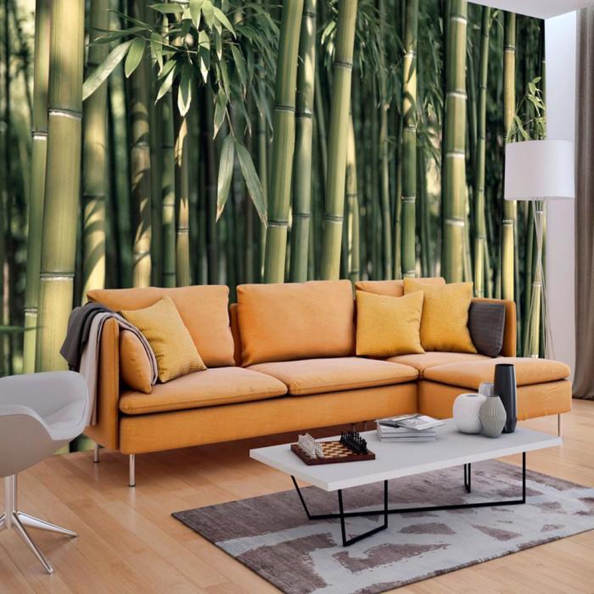 Paris Prix Papier Peint  Bamboo Exotic. Coloris disponibles : Multicolore