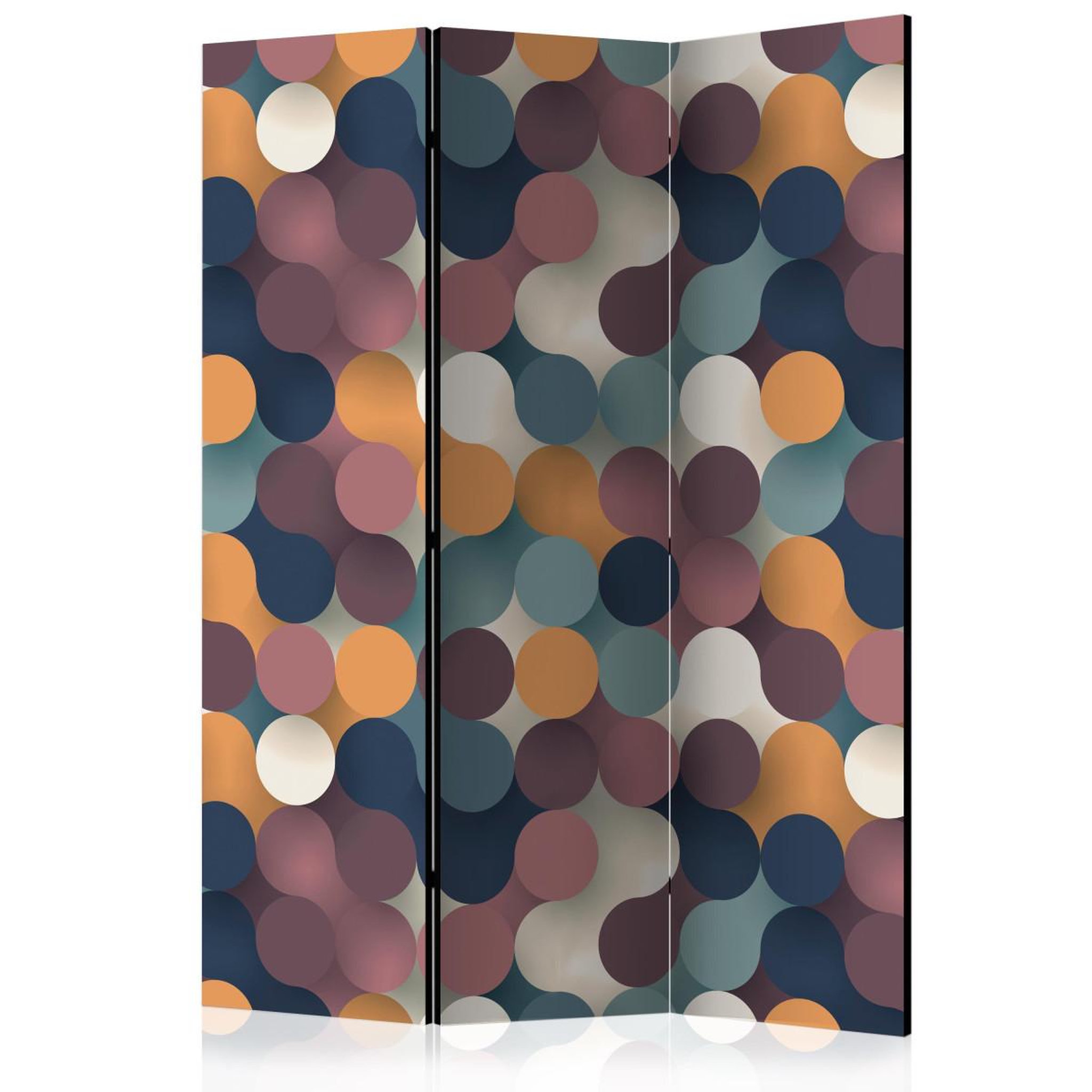 Paris Prix Paravent 3 volets  colourful particles  135x172cm