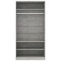 Voir la diapositive 5 : VIDAXL Garde-robe Gris cement 100 x 50 x 200 cm Agglomere