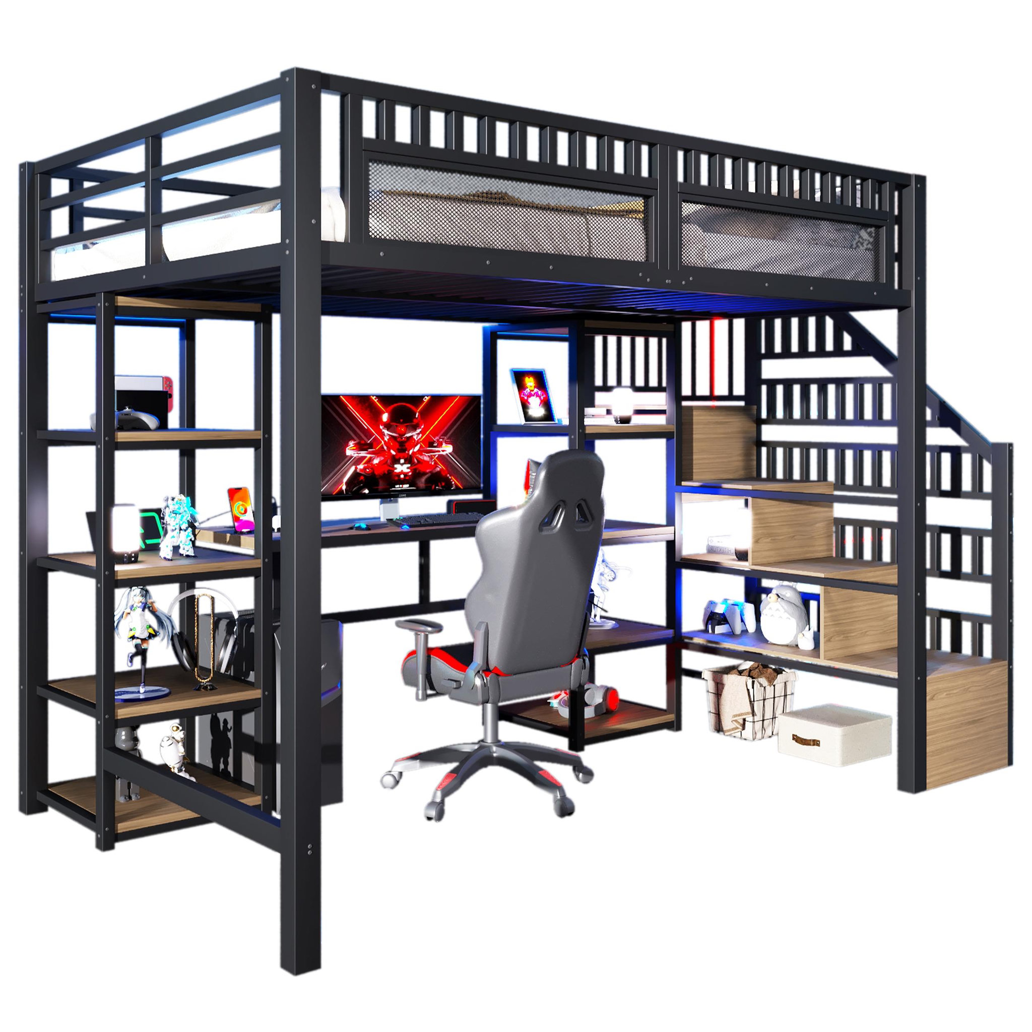 Voir la diapositive 1 : MERAX Lit mezzanine